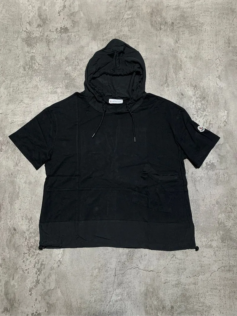 Moncler hooded t shirt boxy fit photo 1