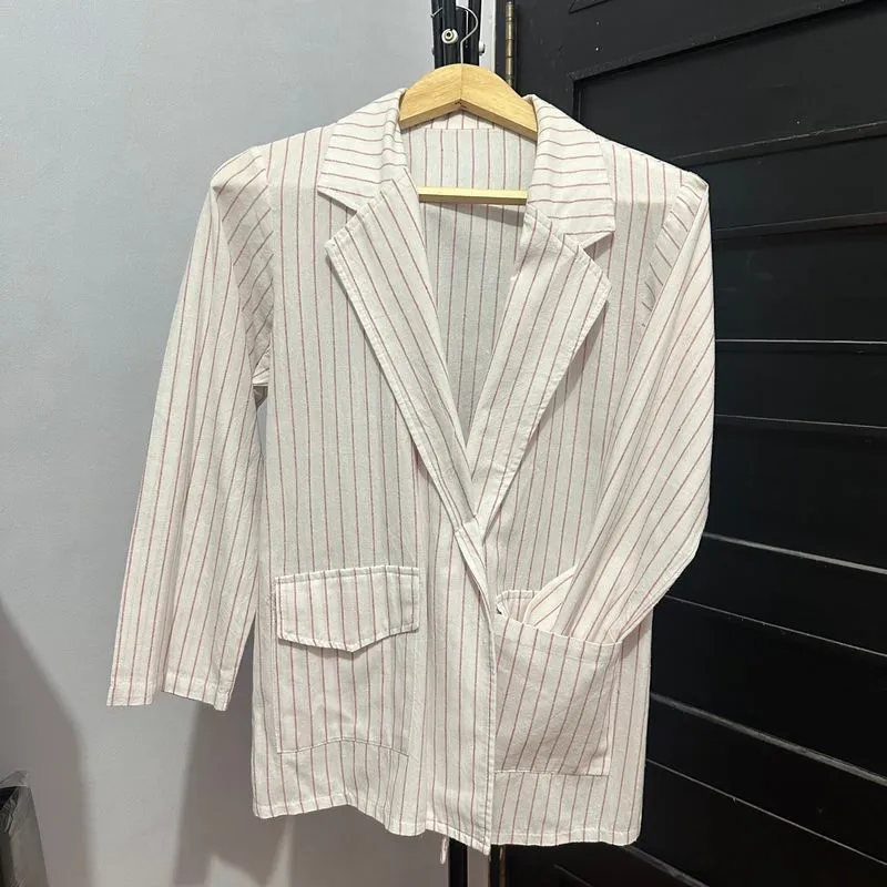 Blazer putih photo 1