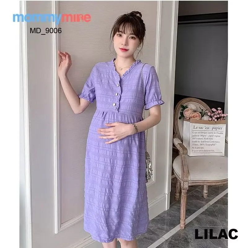 Casual Babydoll dress Wanita purple photo 1