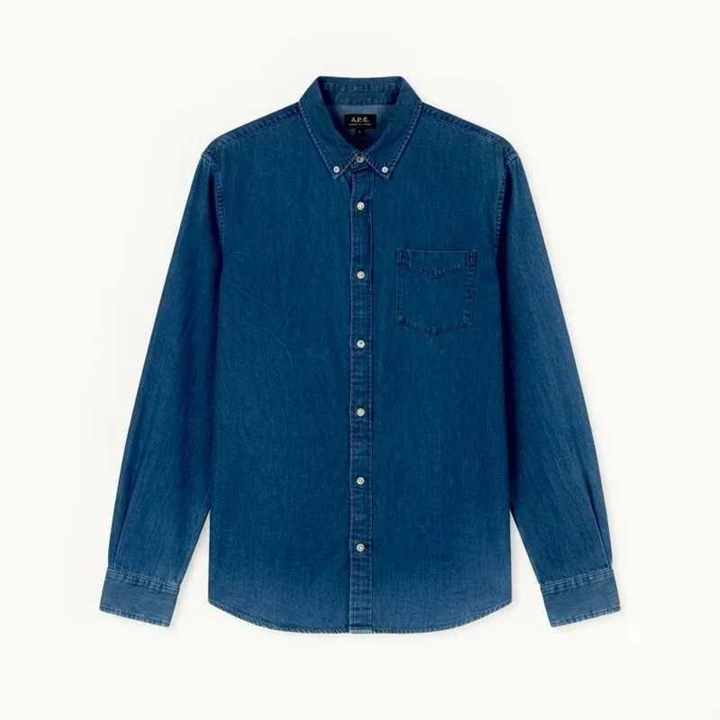 GAP Basic Denim Pocket Casual Shirt L/S photo 1