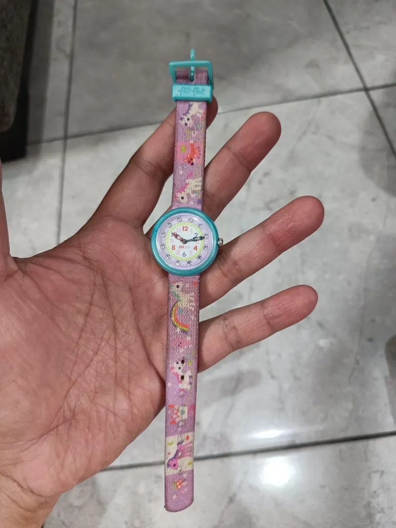 Jam Tangan Flik Flak By Swatch Motif Little Pony (2) photo 1