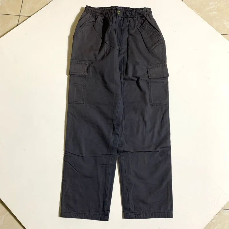 Celana Cargo Panjang Basic Abu photo 1