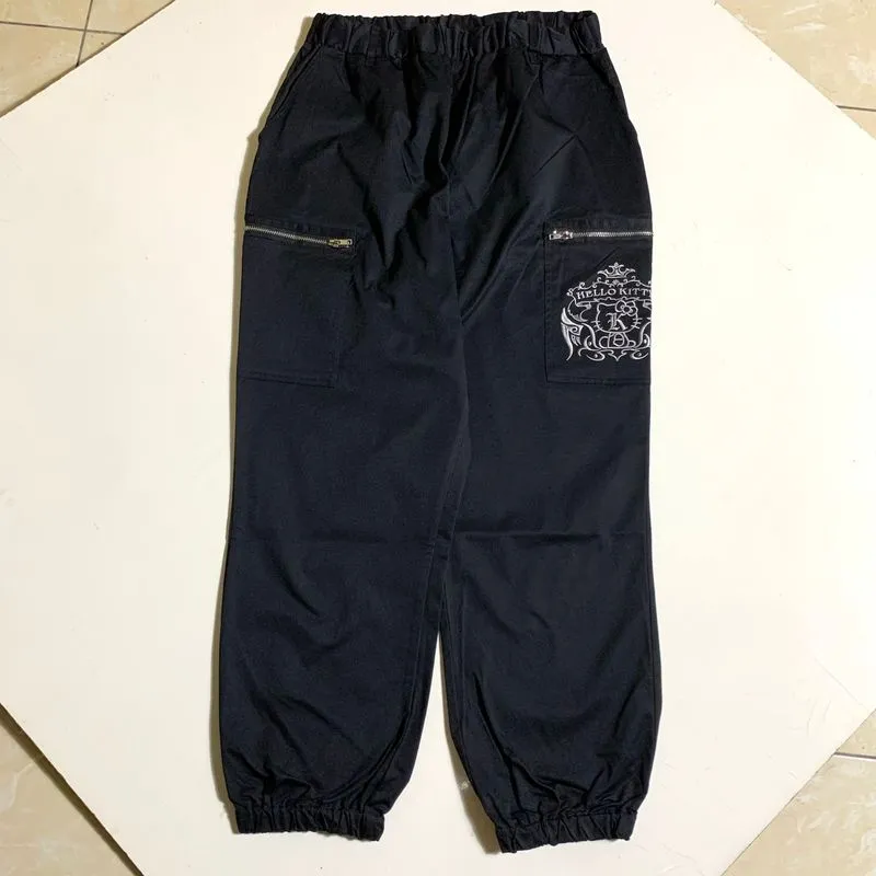 Celana Cargo Panjang Hitam photo 1