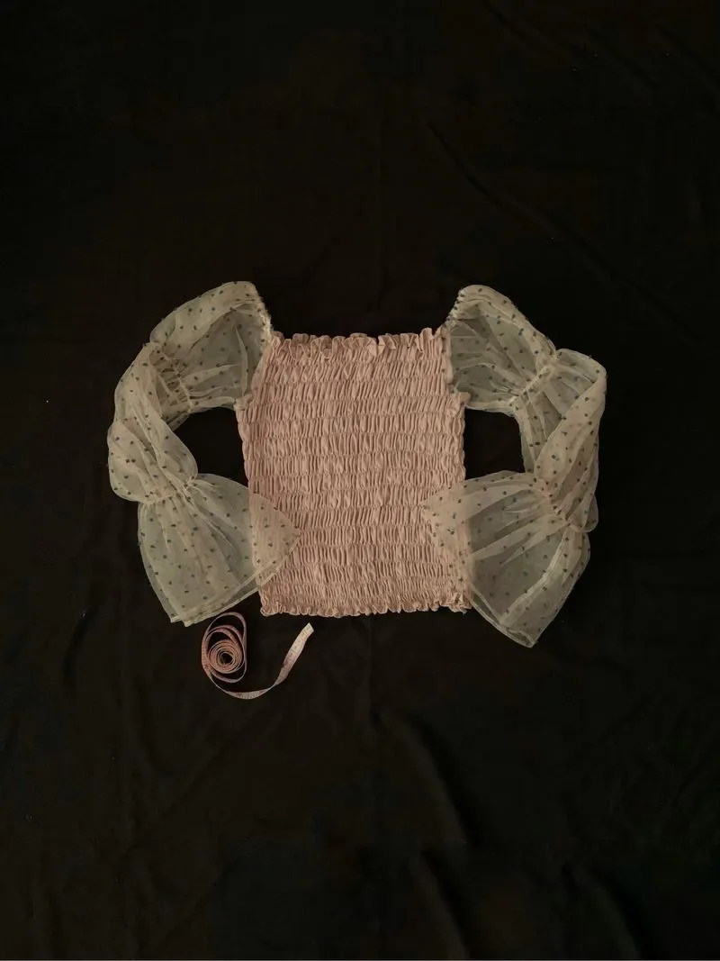 Smocked blouse  photo 1