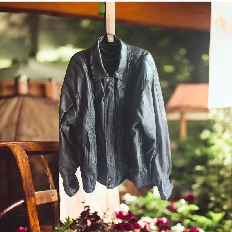 JAS JAKET KULIT DOMBA ORIGINAL TEBAL photo 1