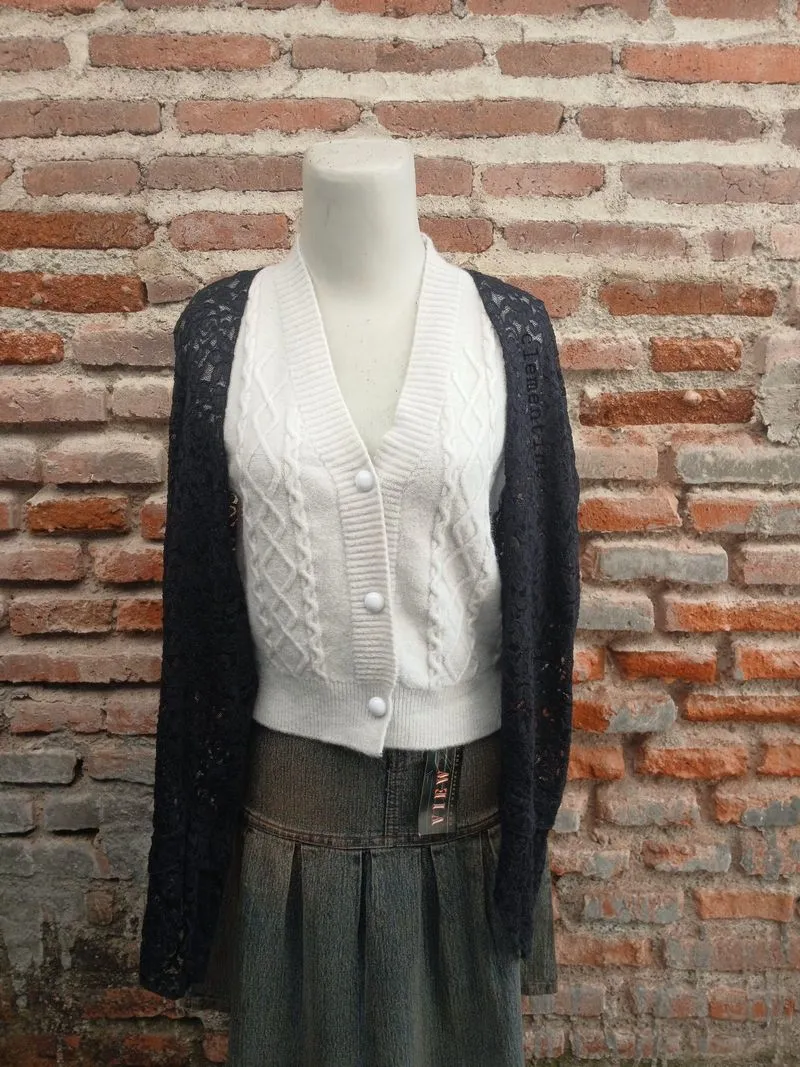 bolero black lace photo 1