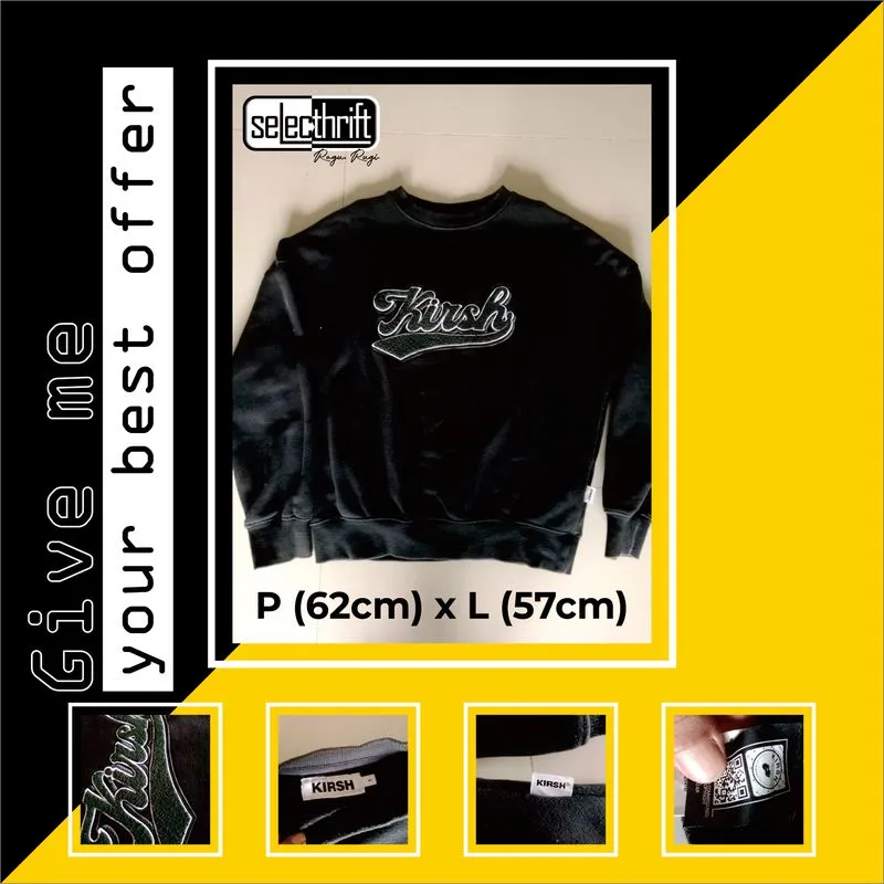 KIRSH Luxury Casual Sweater Wanita black photo 1