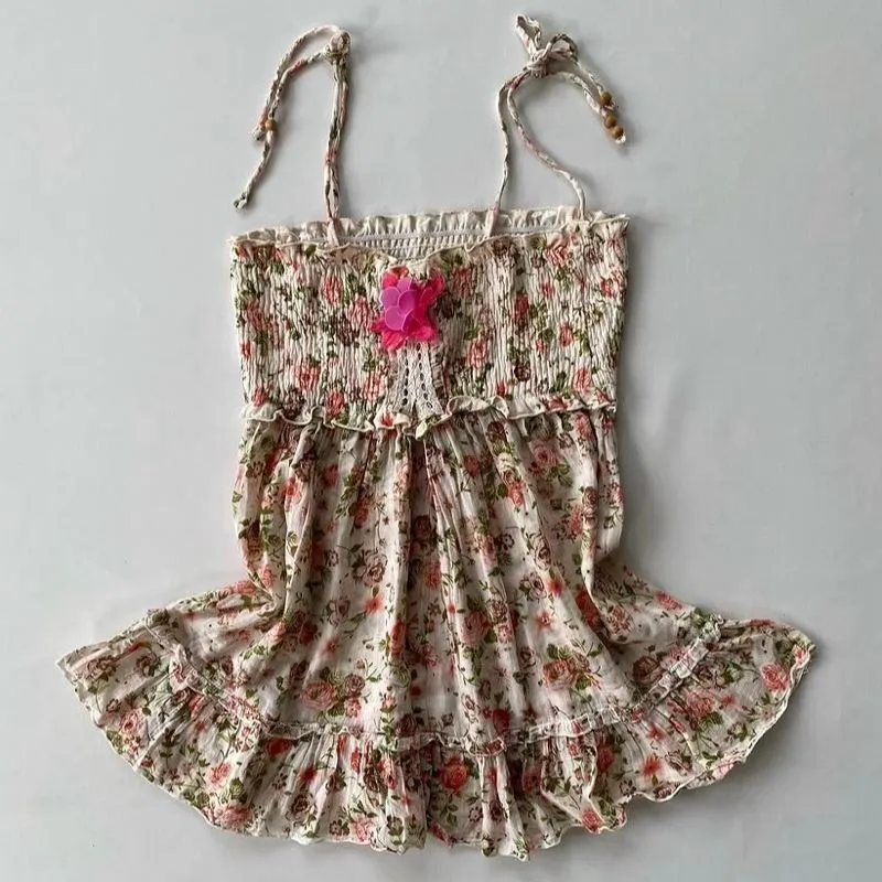 floral tanktop babydoll coquette photo 1