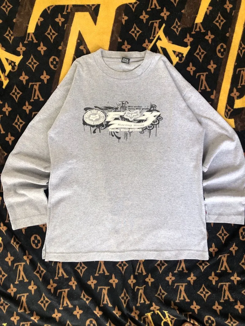 VINTAGE FOX RACING LONGSLEEVE RARECOLLECTION photo 1