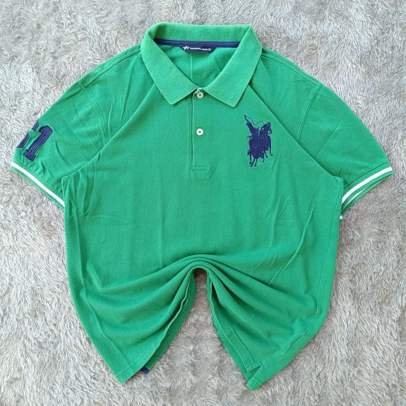 Bang Bang Jeans Casual Polo shirt Pria green photo 1