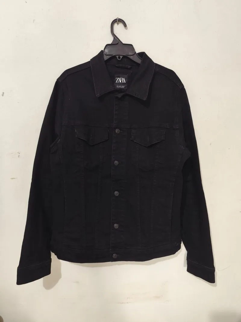 ZARA TRUCKER DENIM JACKET  photo 1