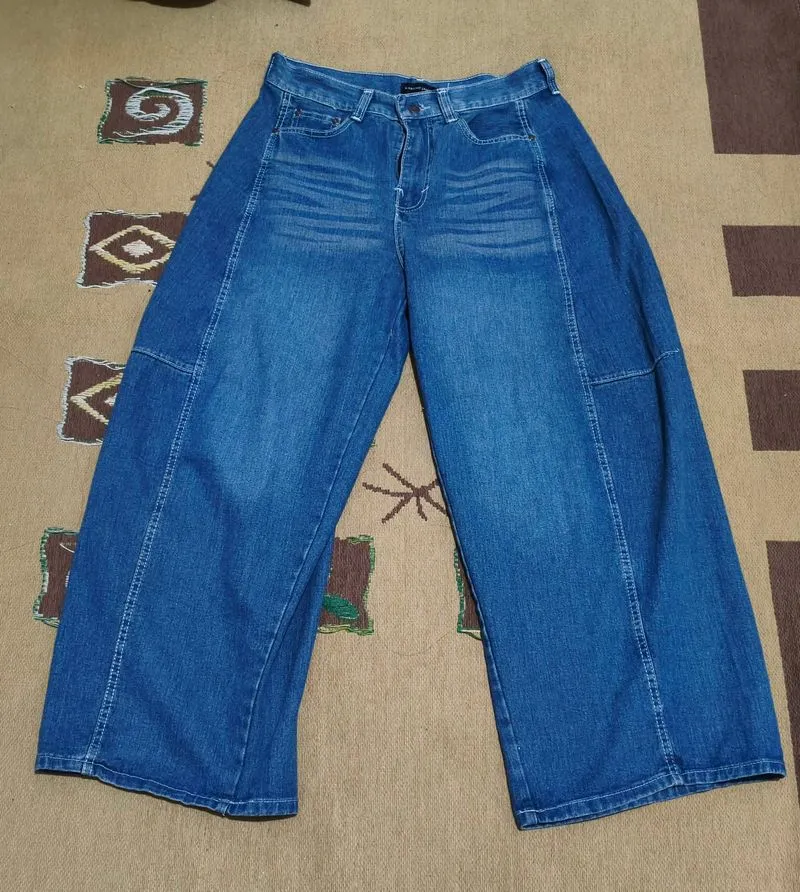 Barrel Baggypant Jeans mid blue photo 1
