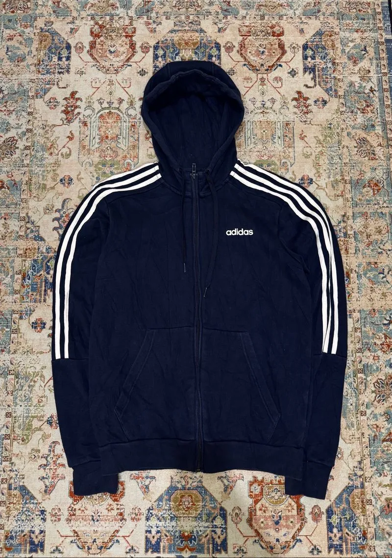 Ziphoodie Adidas Stripe photo 1