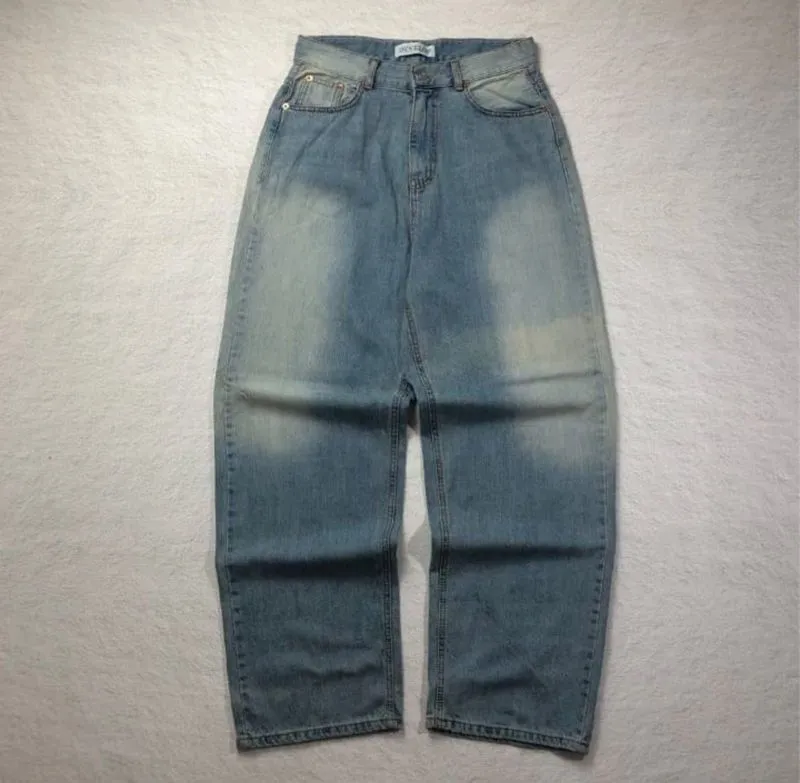Develop baggy jeans blue wash photo 1