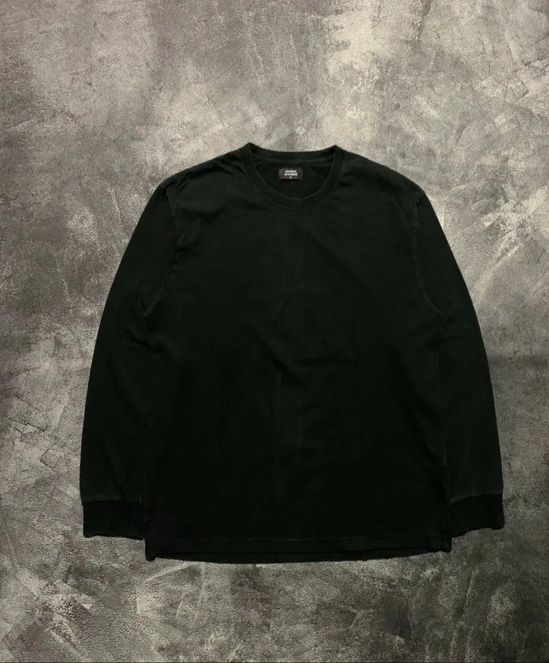 Musinsa Blank Longsleeve Black photo 1