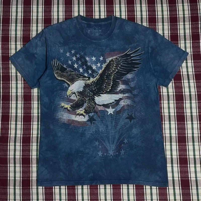 T-Shirt / Baju kaus Vintage Art Eagle by The Mountain ©2003  photo 1