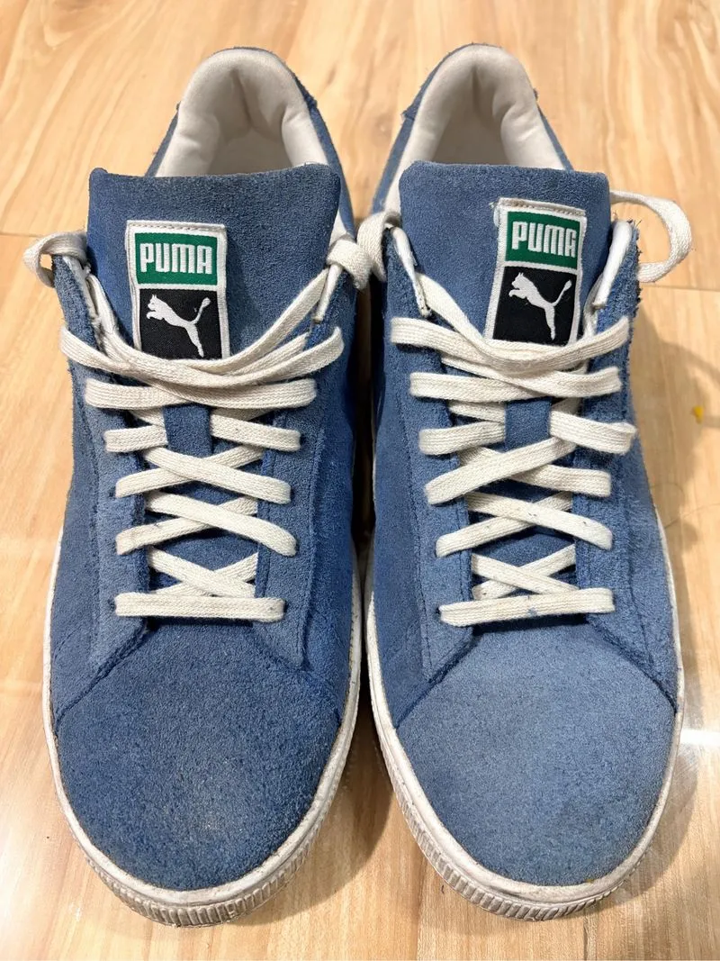 Puma suede basic blue  photo 1