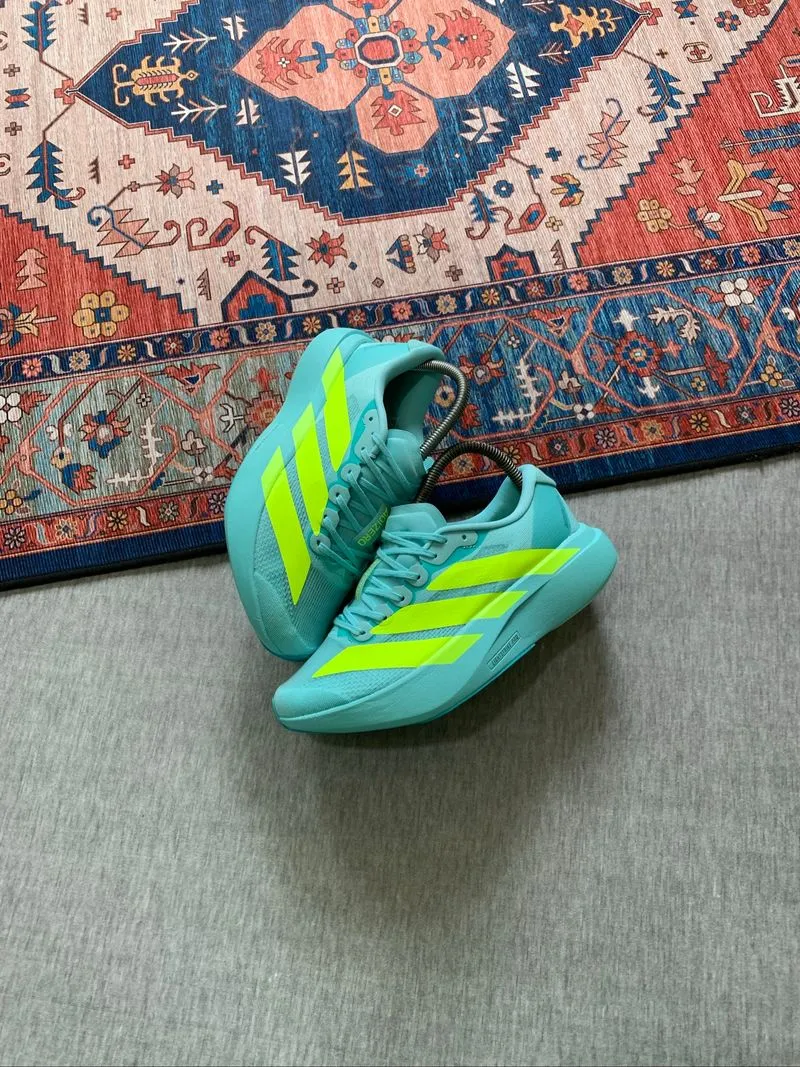 Adidas Adizero Evo SL Flash Aqua Lucid Lemon photo 1