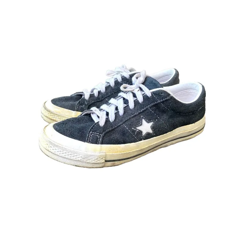 Converse Streetwear Casual Sneakers Pria white black photo 1