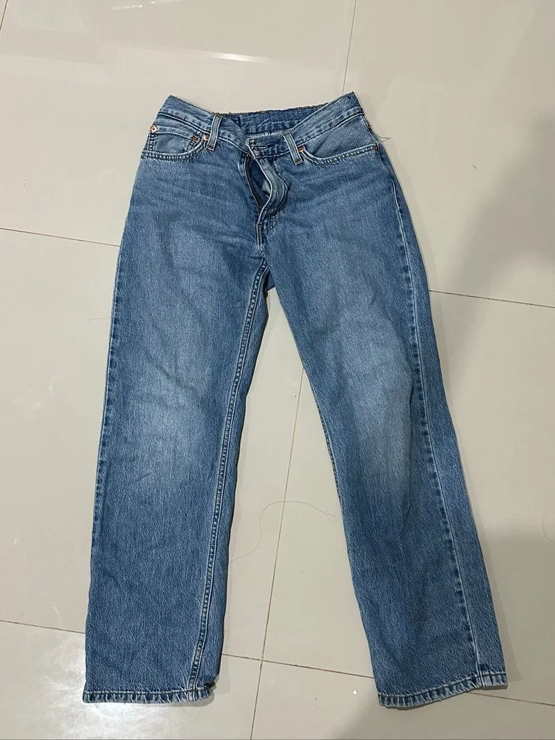 Levis Loose Straight Jeans Woman photo 1