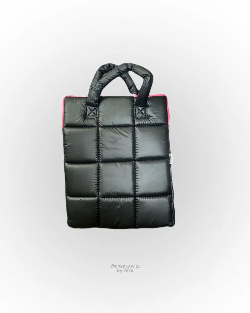 Puffer tote bag photo 1