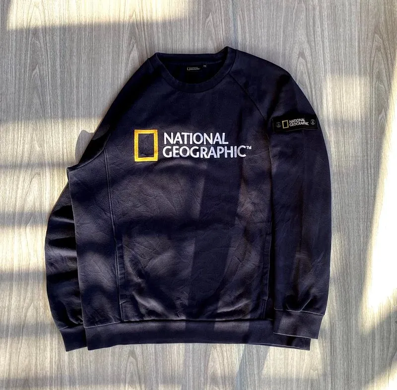 Crewneck National Geographic patch photo 1