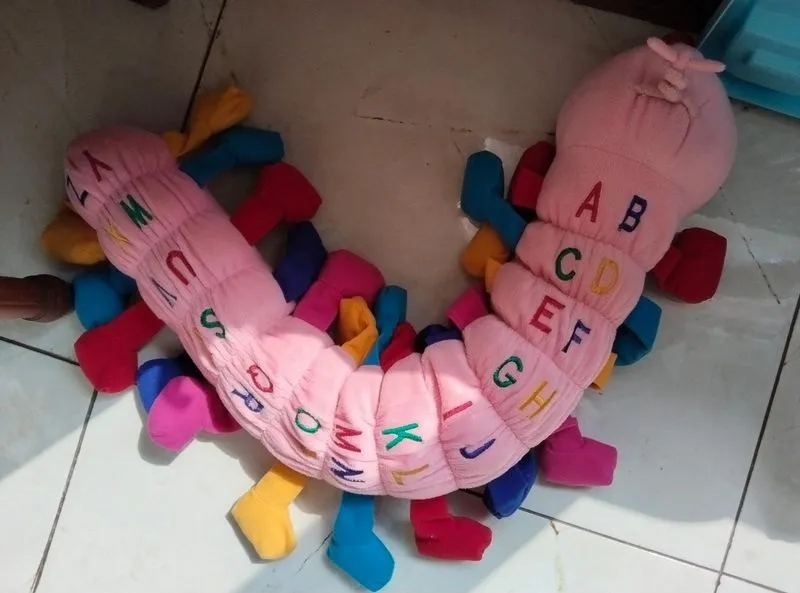 Jumbo Caterpillar Plushie photo 1