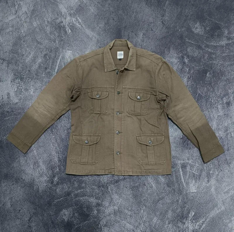 Windbreaker bahan denim Military Save My Monday Original photo 1