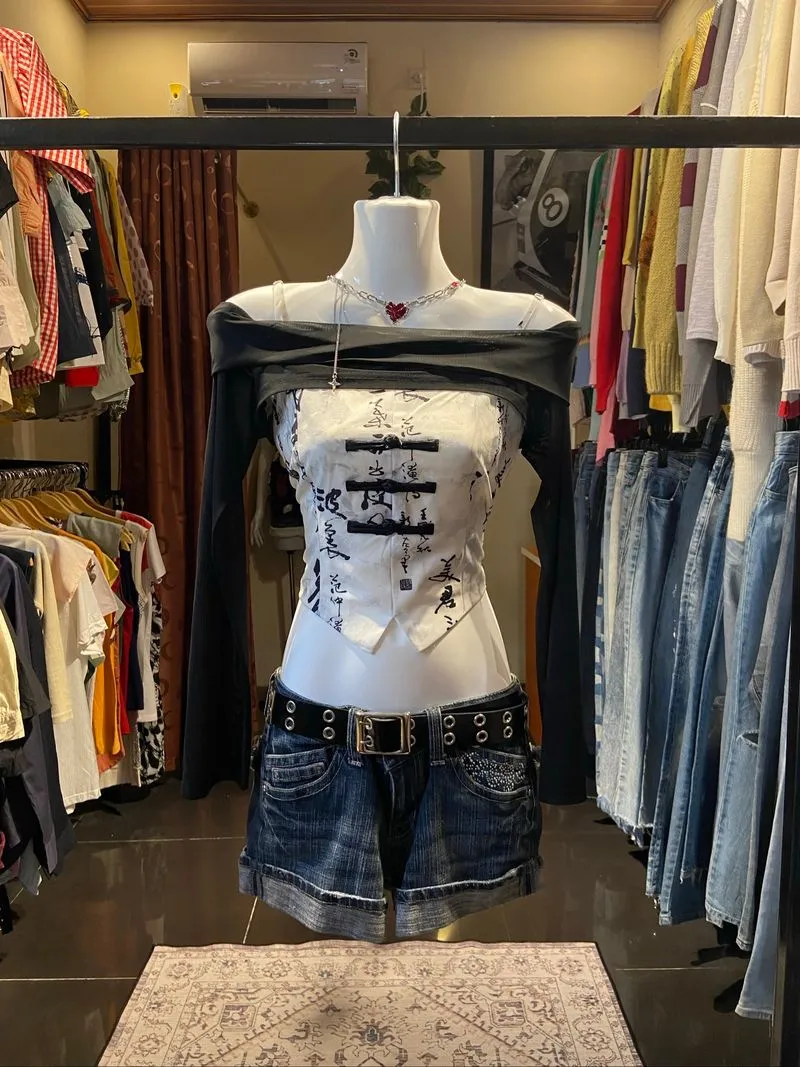 Sanfu Ceongsam Crop Tops photo 1