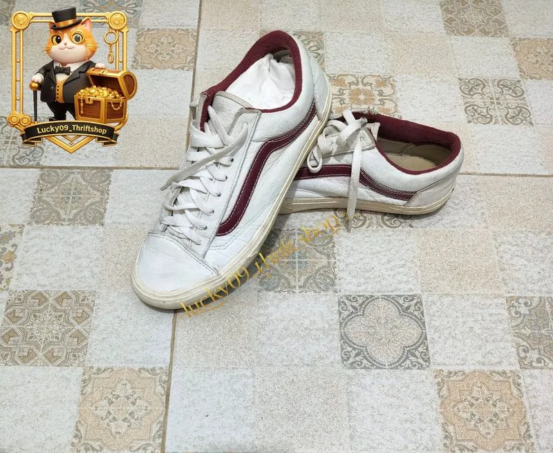 Vans Old Skool Leather White photo 1