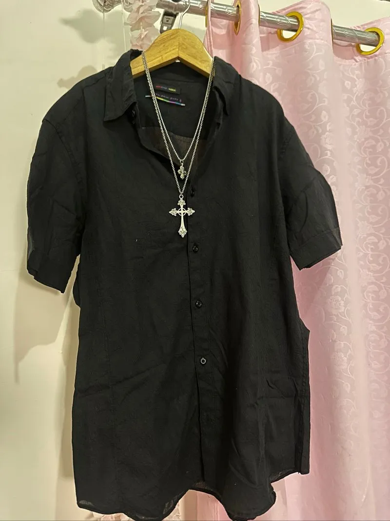 pl kemeja hitam photo 1