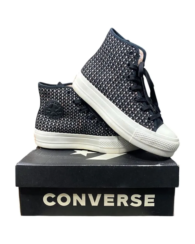 Converse Chuck Taylor All Star Lift Platform Crochet High photo 1