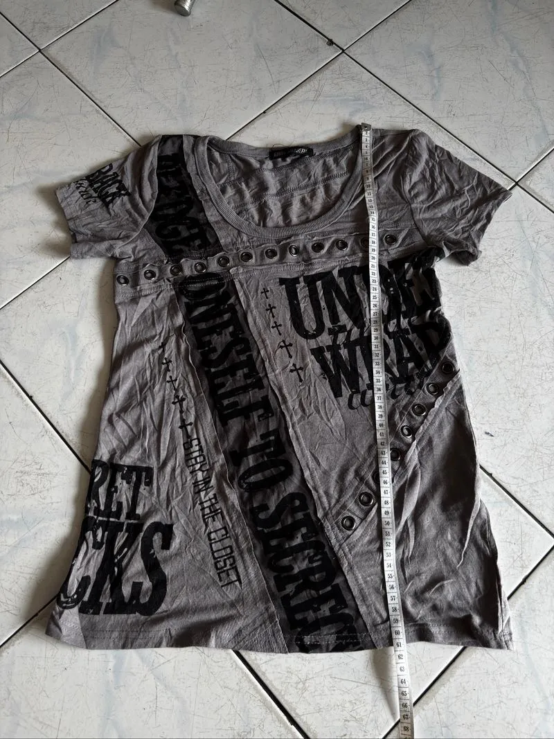 Ghost of Harlem Archive Punk Grunge Graphic Tee photo 1