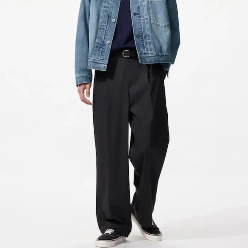UNIQLO PLEATED WIDE PANT photo 1
