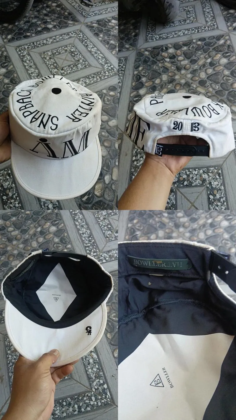 Topi snapback bowler photo 1
