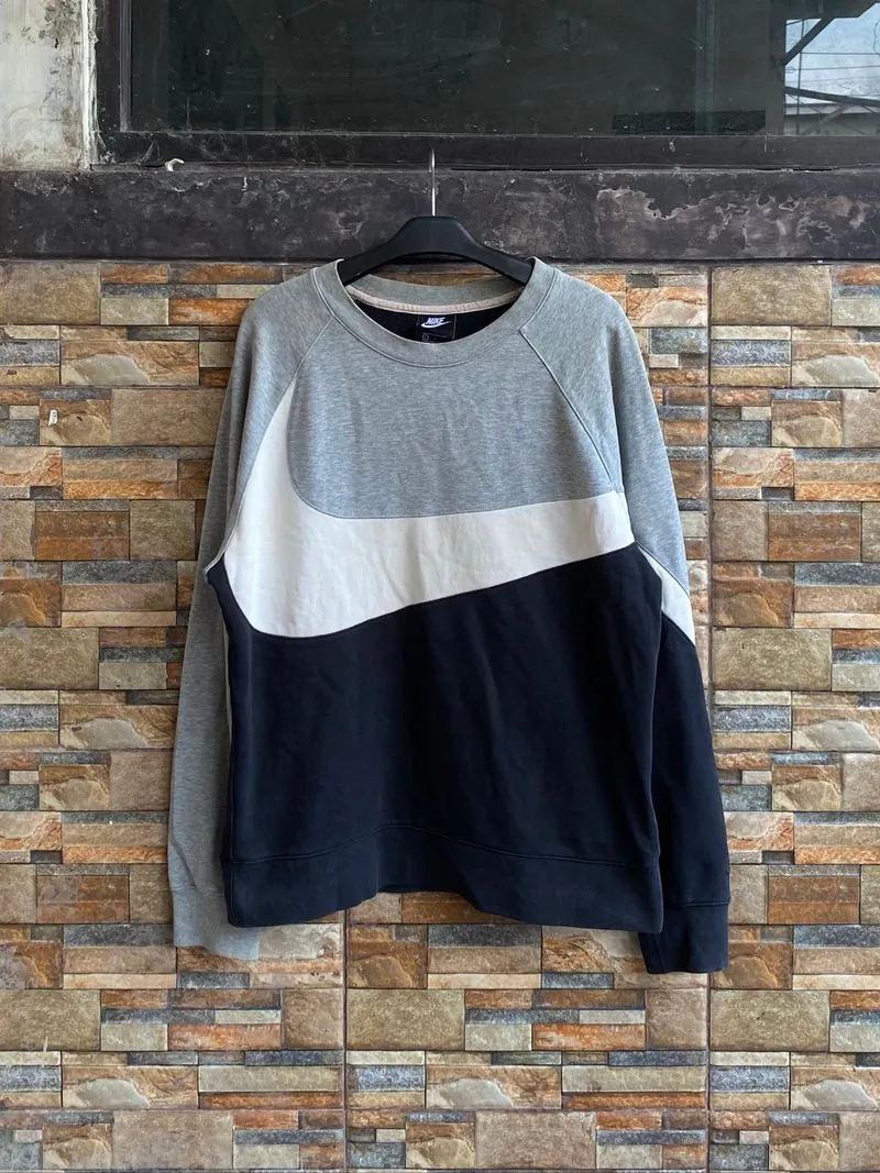 [Termurah] Nike Big Swoosh French Terry 3 Colors Sweatshirt photo 1