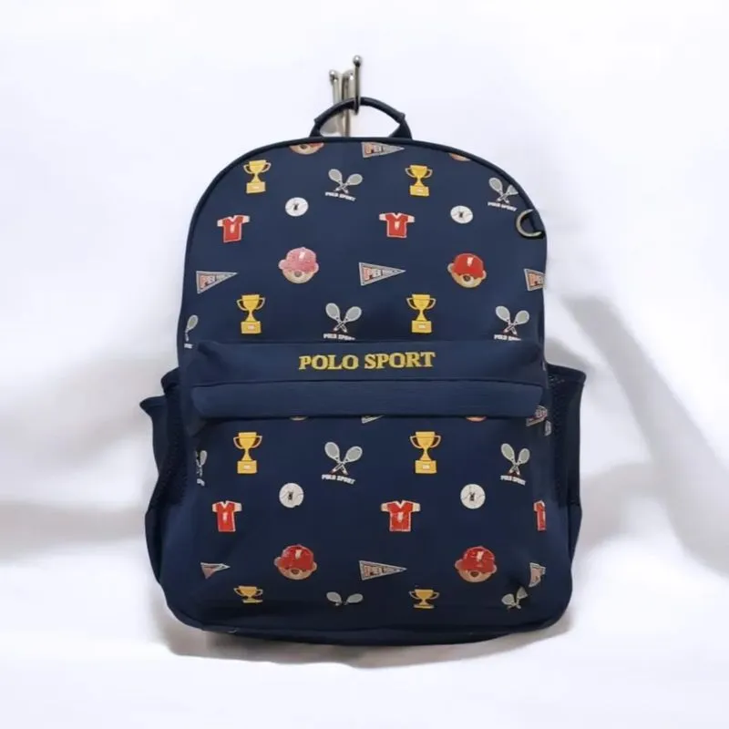 Polo Sport By Polo Ralph Lauren Unisex Navy Backpack Origina photo 1