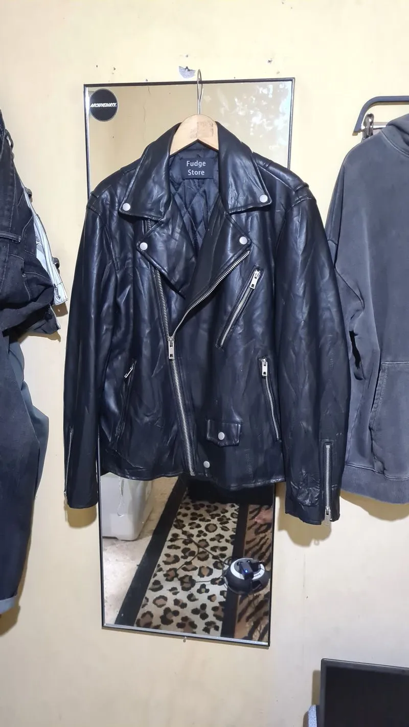 Lafudge Store Ramones Faux Leather Jacket photo 1
