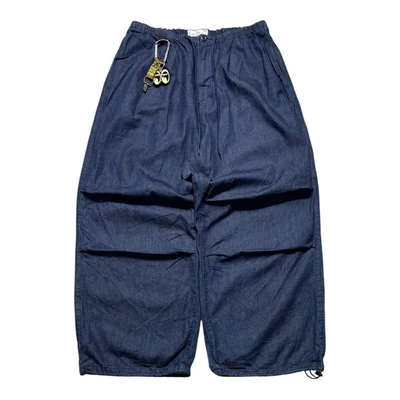 Rageblue japan denim military wide balloon pants photo 1