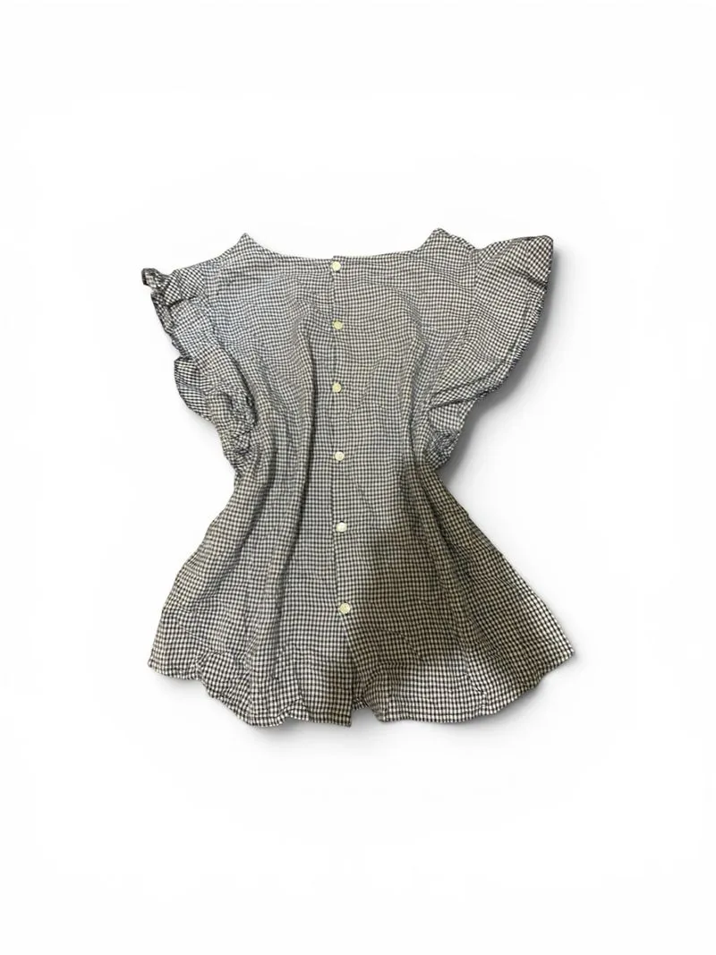 Gingham navy photo 1