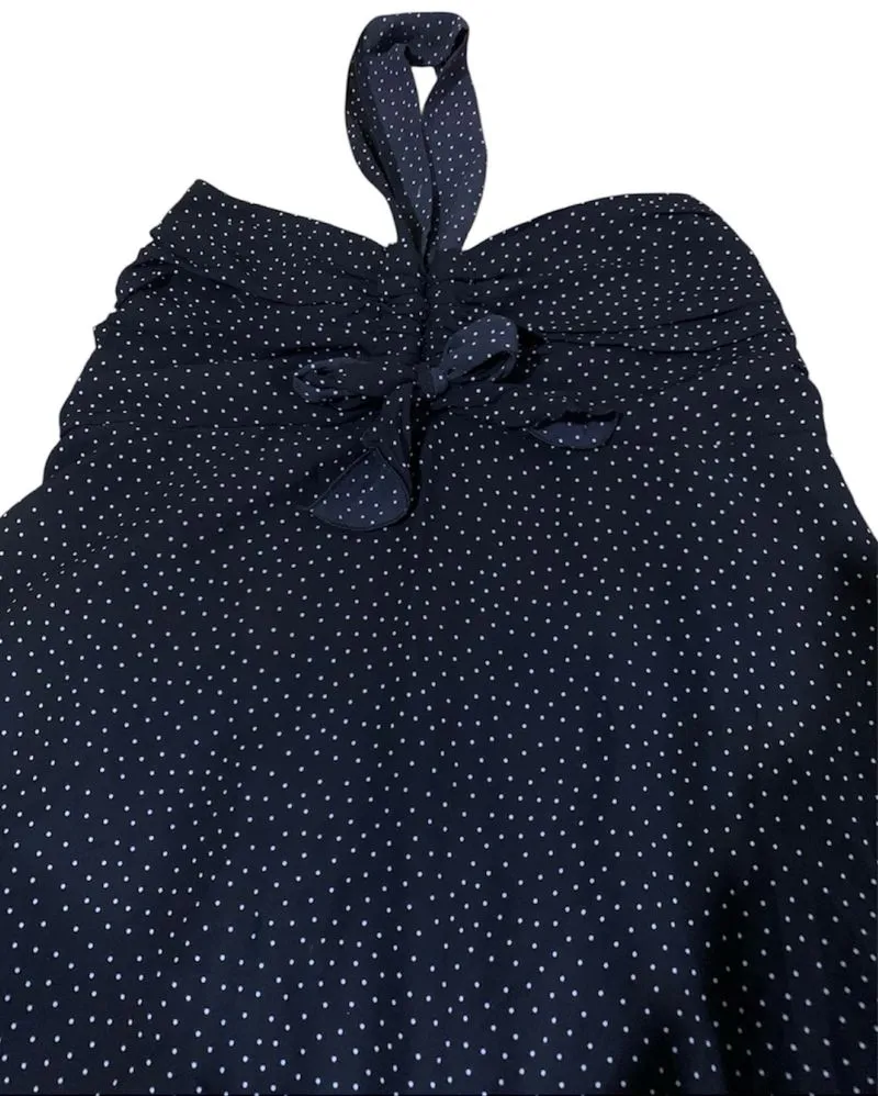 Dress halter polkadot photo 1