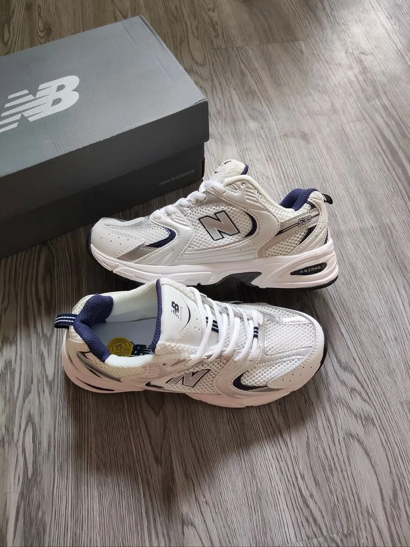 [Termurah] Sneakers - New Balance 530 White Navy Indigo photo 1