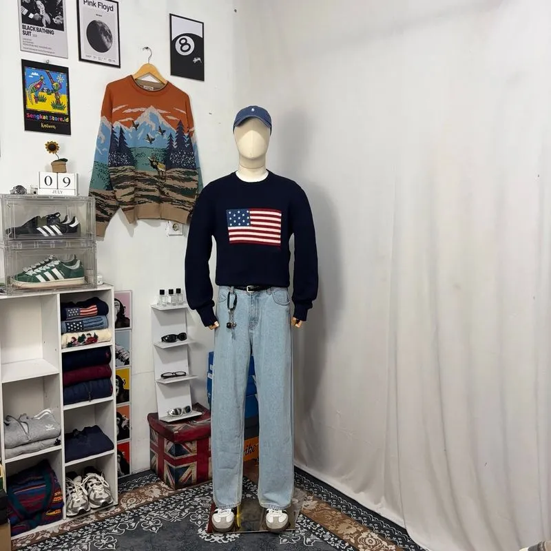 The Iconic Flag Polo Ralph Lauren Knit photo 1