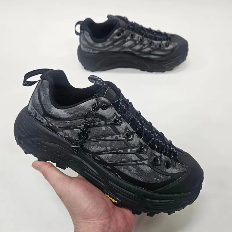 [Termurah] Sneakers - Hoka Mafate Three2 Black Army photo 1
