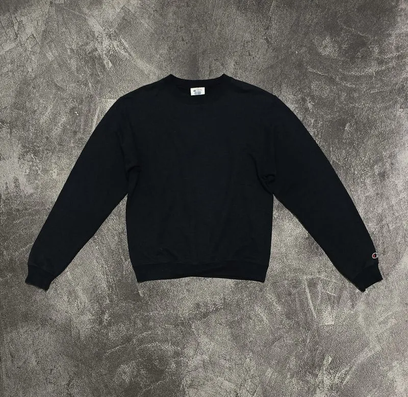 Crewneck Champion Navy Original photo 1