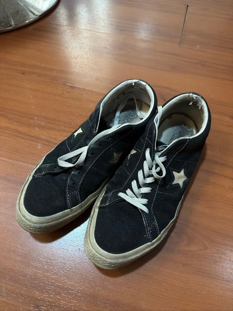 Converse one star 95 black white photo 1