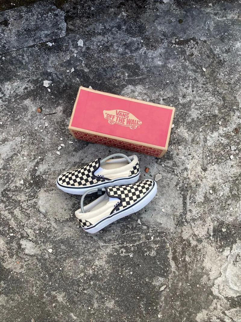 Vans slipon Checkerboard pro skate  photo 1