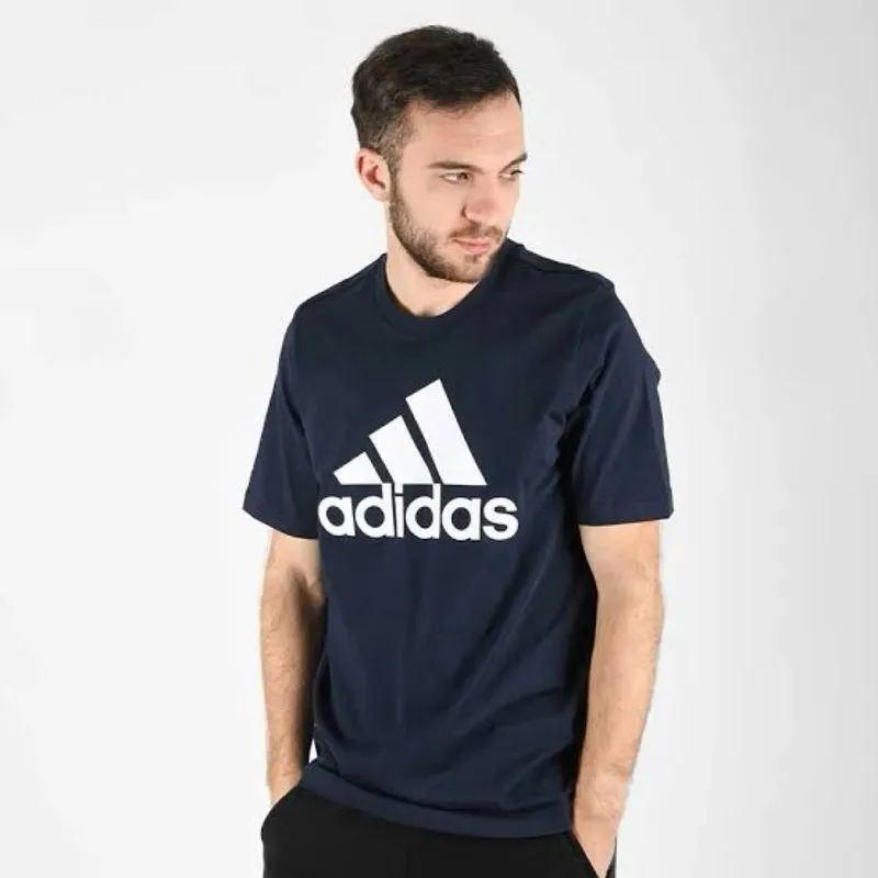 Adidas big logo kaos olahraga running lari gym photo 1