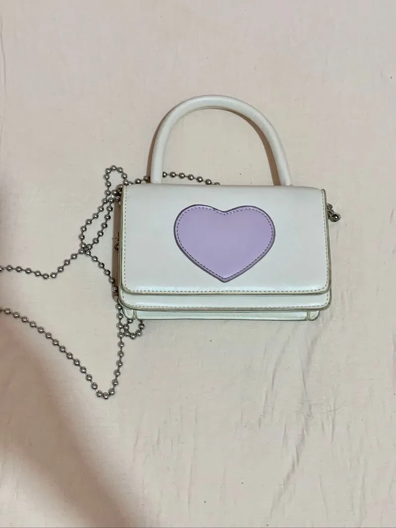 tas white love purple photo 1