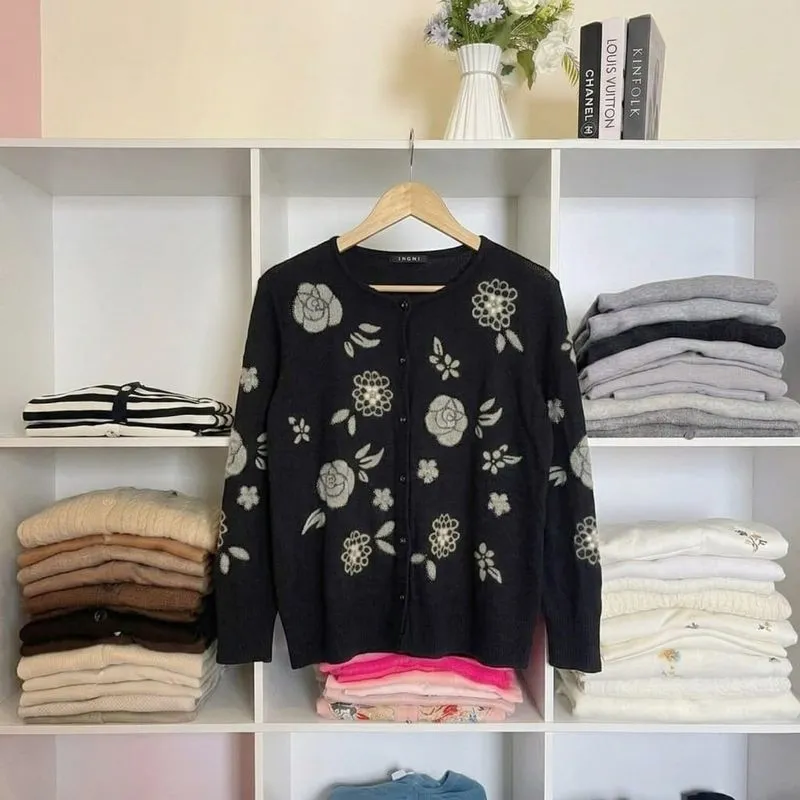 INGNI| Vintage Sulam/Embroidery Floral Cardigan photo 1